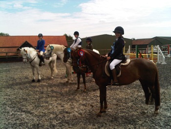 British Showjumping Junior Show at Boyton Hall, Suffolk